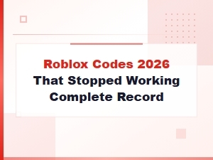 Expired Roblox Codes 2026 – Complete Record of Codes That Stopped Working