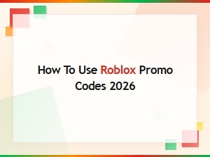 How to Use Roblox Promo Codes 2026 – Redeem Free Items & Rewards