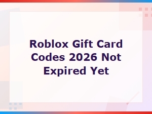 Roblox Gift Card Codes That Haven't Expired Yet
