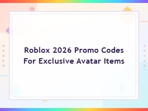 Roblox 2026 Promo Codes for Exclusive Avatar Items - Updated List